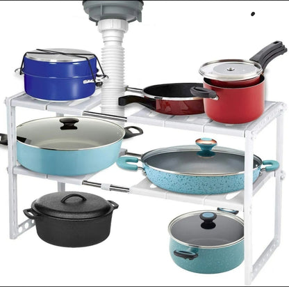 Multifunkcionalni stalak dva nivoa - Azijashop