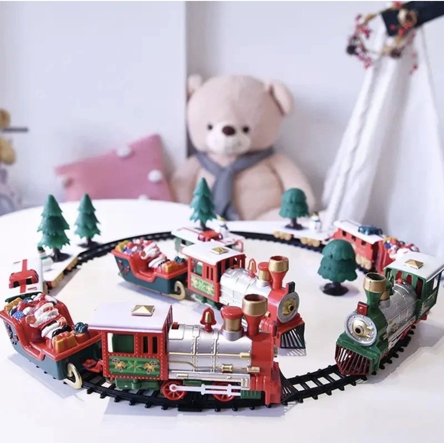 Novogodisnji vozic za decu sa 22 dela i božićnim motivima - Azijashop