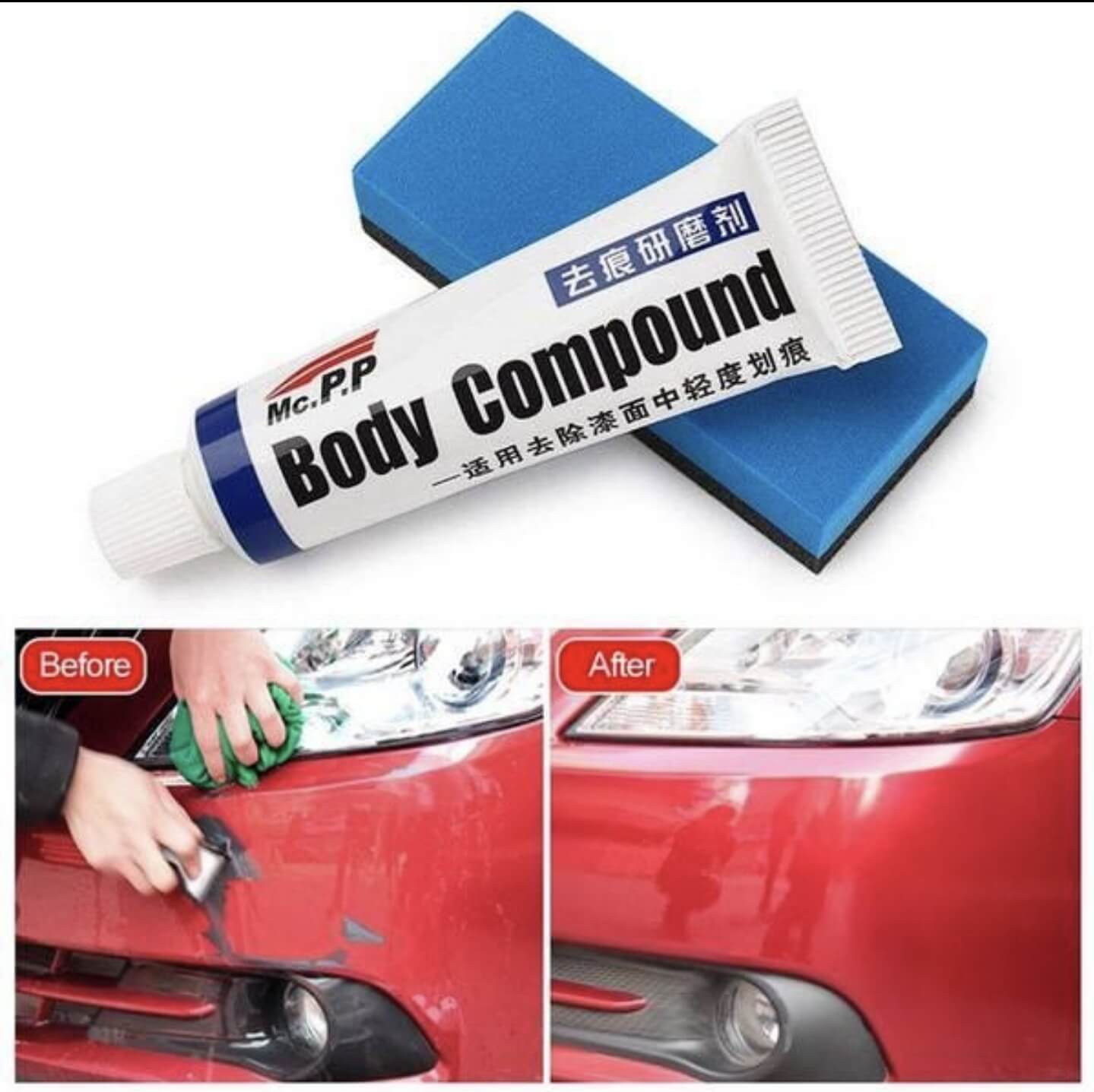 Pasta za uklanjanje ogrebotina sa automobila