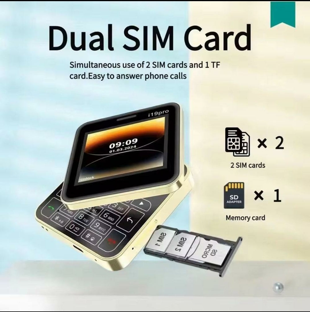 Mini Slajder Telefon i19 Pro Azijashop