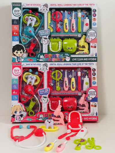 Profesionalni set doktor zubar igracka sa kvalitetnim alatima za stimulisanje uloge i kreativnosti