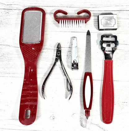 Set za pedikir i manikir od 7 delova.
