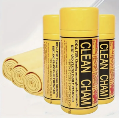 Set krpa za auto i domacinstvo visoko upijajuce CLEAN CHAM krpe za poliranje i susenje vozila i stakla