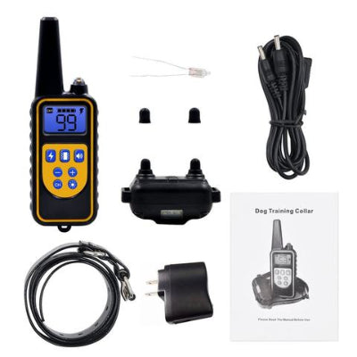 Kompletan set za dresuru pasa. Ogrlica, daljinski, punjac i uputstvo. Sve za efikasan trening vaseg psa.