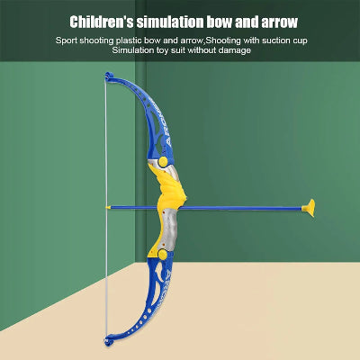 Bezbedan sportski luk i strela za decu igracka za pucanje sa vakum strelicom od kvalitetne plastike