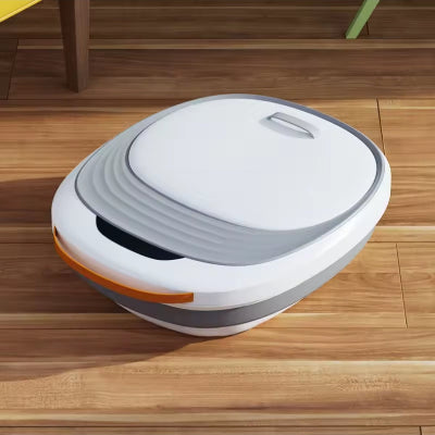 Sklopiva kanta za masažu stopala, kompaktna i prenosiva. Idealna za kucnu upotrebu, opustanje stopala nakon napornog dana.