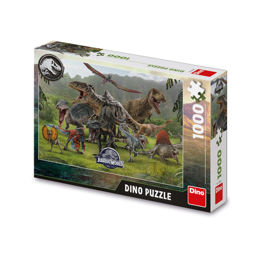 Dino Puzle - Jurassic World, 1000 Delova pakovanje.
