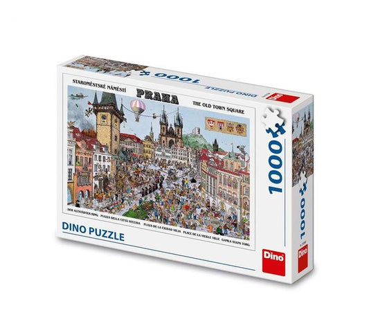 Dino Puzle - Prag, Starogradski Trg, 1000 Delova.