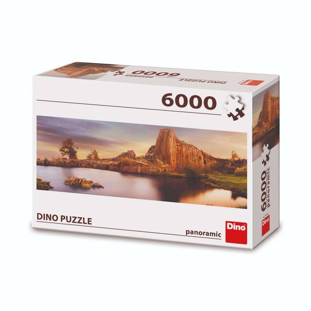Dino Puzle - Panoramski Pejzaz, 6000 Delova u pakovanju.