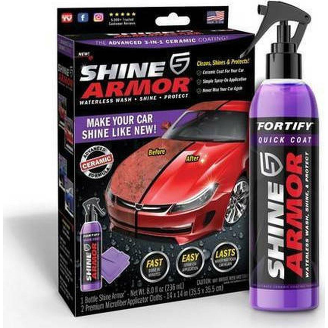 Sredstvo za poliranje auta-Shine Armor- u sprej bocici - Azijashop