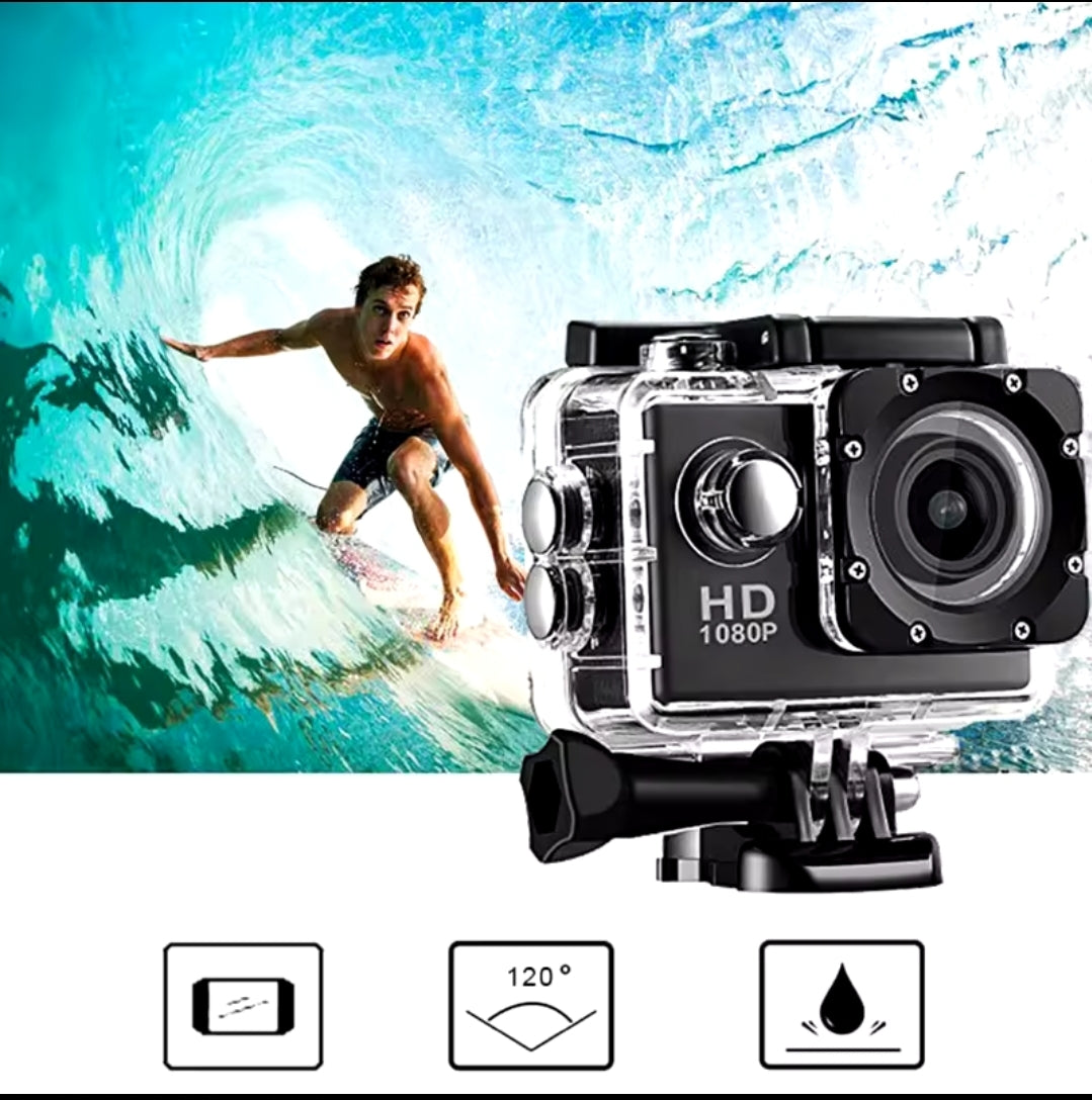 Akciona kamera vodootporna 1080P - Azijashop