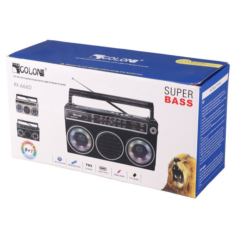 Retro radio Vintage solarni - Azijashop
