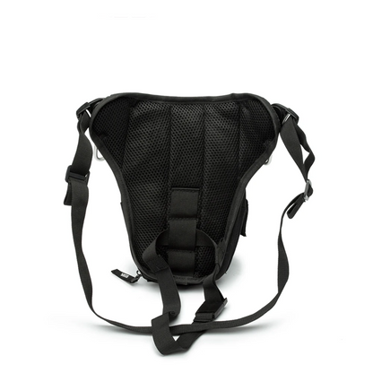 Zadnja strana torbice za nogu podesive naramenice za motor