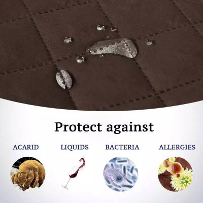 Vodootporna i antibakterijska presvlaka stiti od tecnosti, grinja i bakterija. Antialergijska navlaka za namestaj.