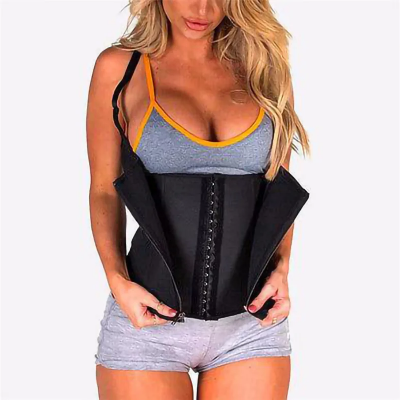 Waist trainer korset za oblikovanje tela kukice zip podesavanje kompresija zatezanje struka stomaka udobnost