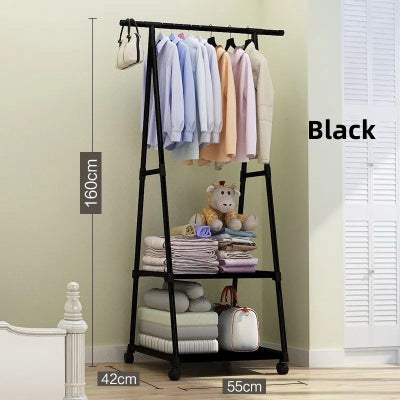 Stalak za Odecu sa Policama i Tockicima