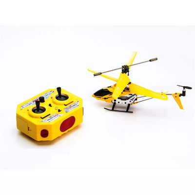 Zuti RC helikopter na daljinski Model King GYRO igracka za decake i devojcice letelica