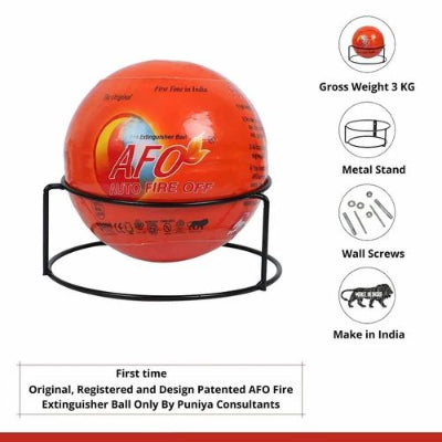 Specifikacije automatske lopte za gasenje pozara tezina dimenzije i poreklo Made in India