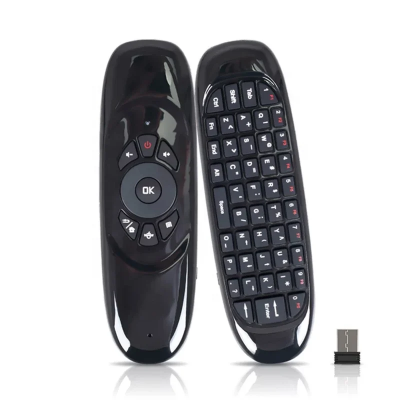 Air mouse daljinski sa tastaturom i USB risiverom bezicni mis za Smart TV Android TV Box PC