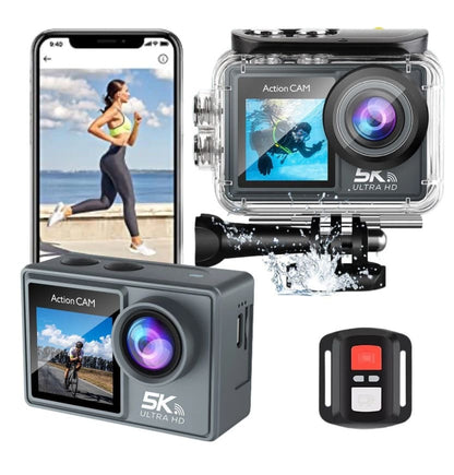 Akcijska kamera 5K Ultra HD za sport i avanture
