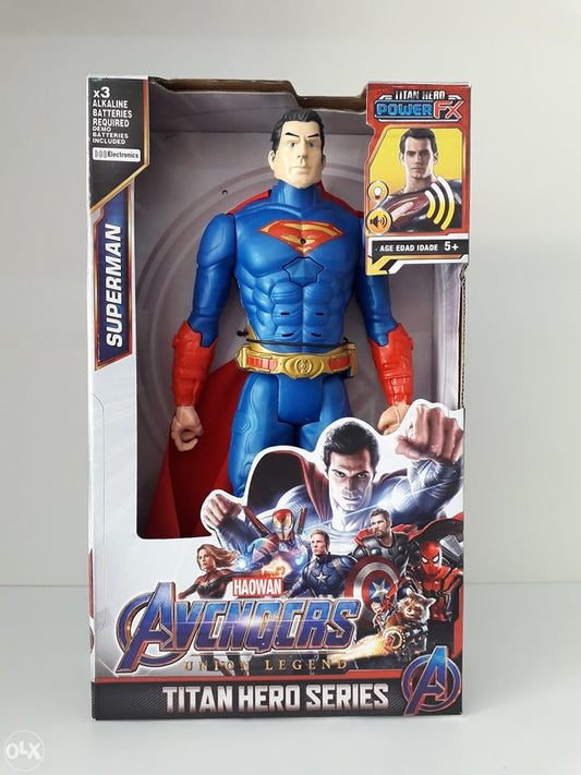 Akciona figura Supermen u Avengers pakovanju sa efektima