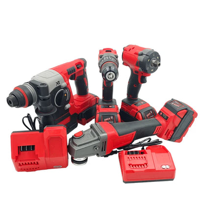 Akumulatorski set elektricnih alata sa vise uredjaja i litijumskim baterijama za rad bez kablova