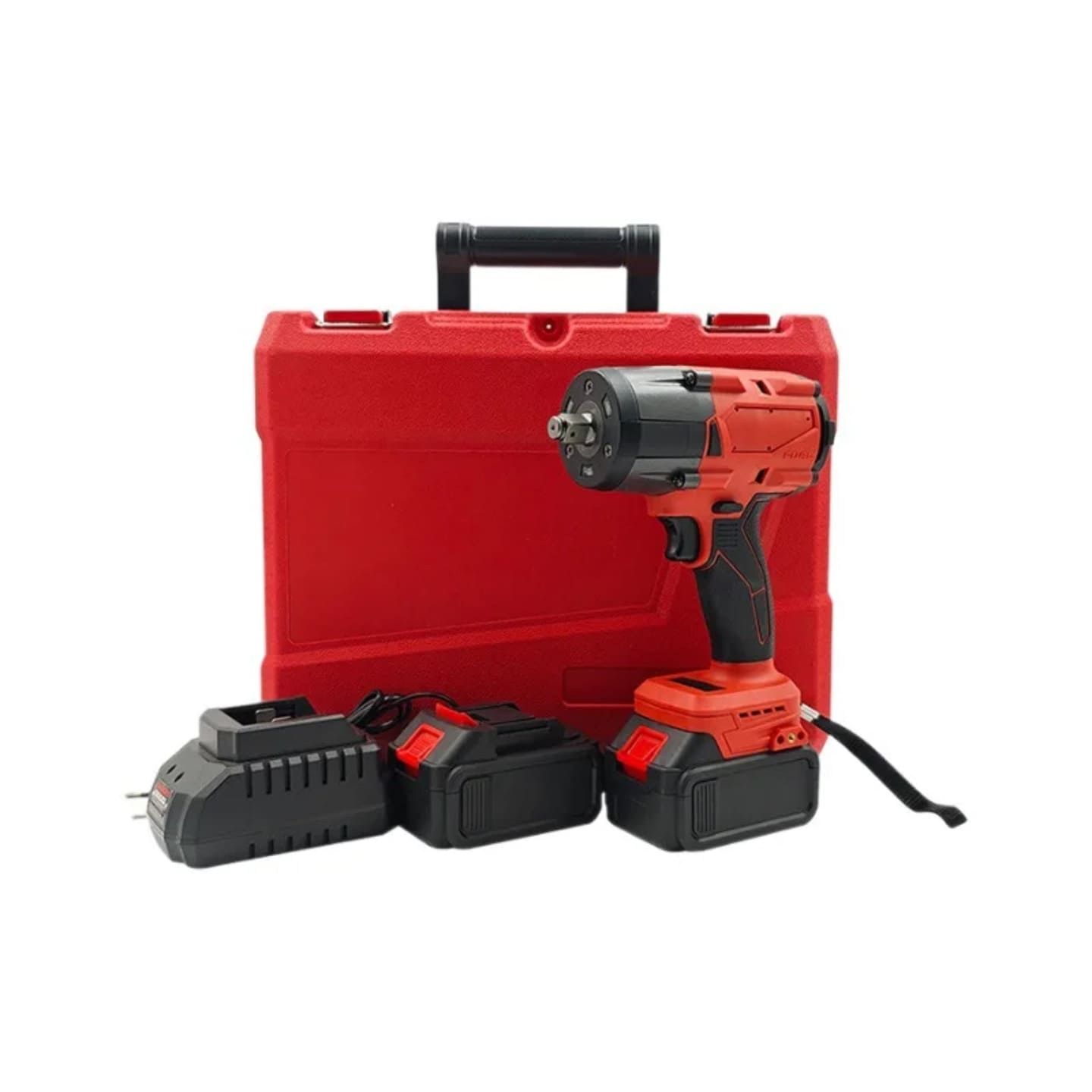 Akumulatorski udarni odvijac set sa transportnim koferom baterijama i punjacem