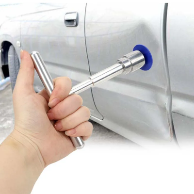 Profesionalni alat za izvlacenje ulubljenja na vratima automobila bez farbanja sa plavom pecurkom