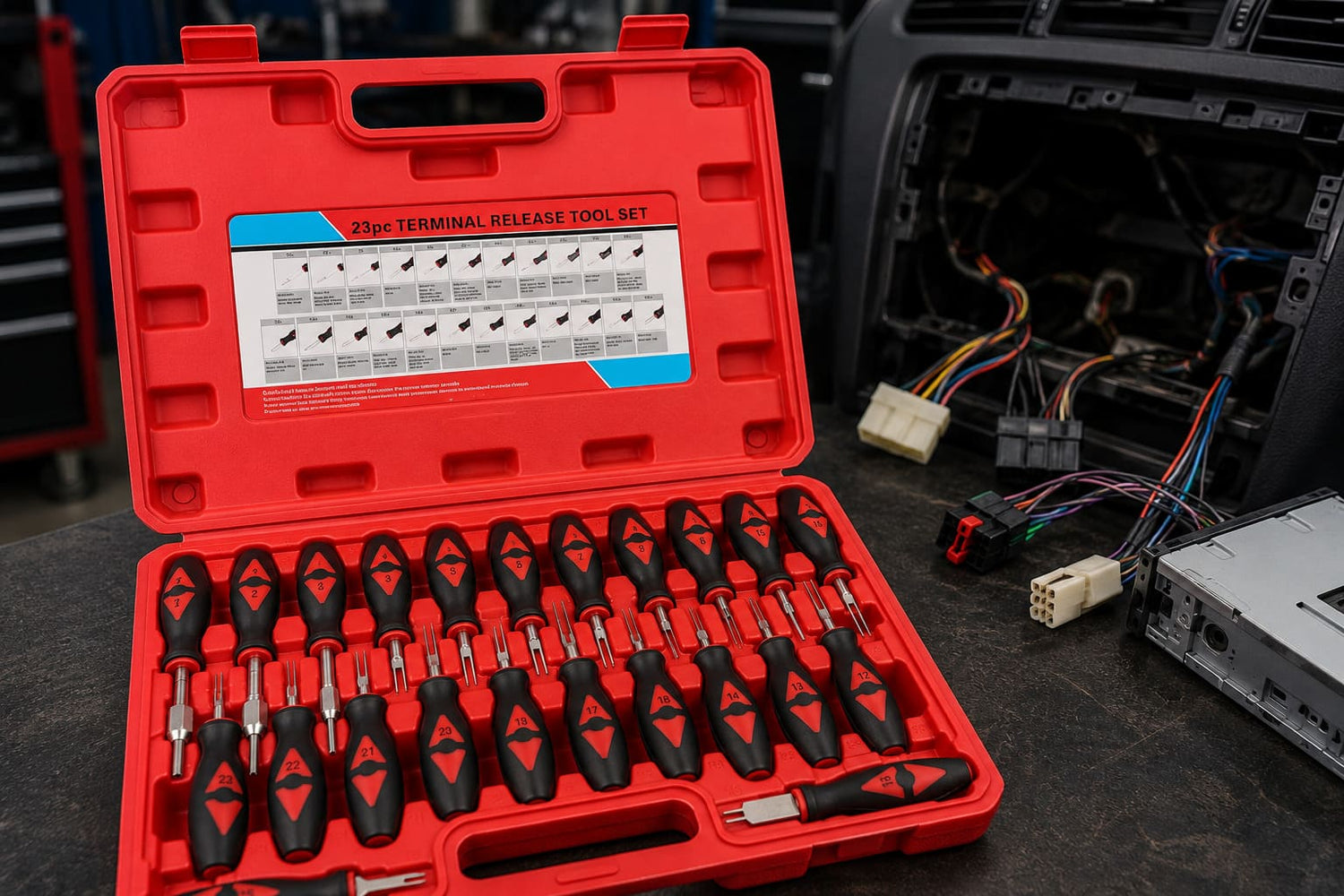 Alat za oslobadjanje terminala i konektora u autoelektricarskoj radionici