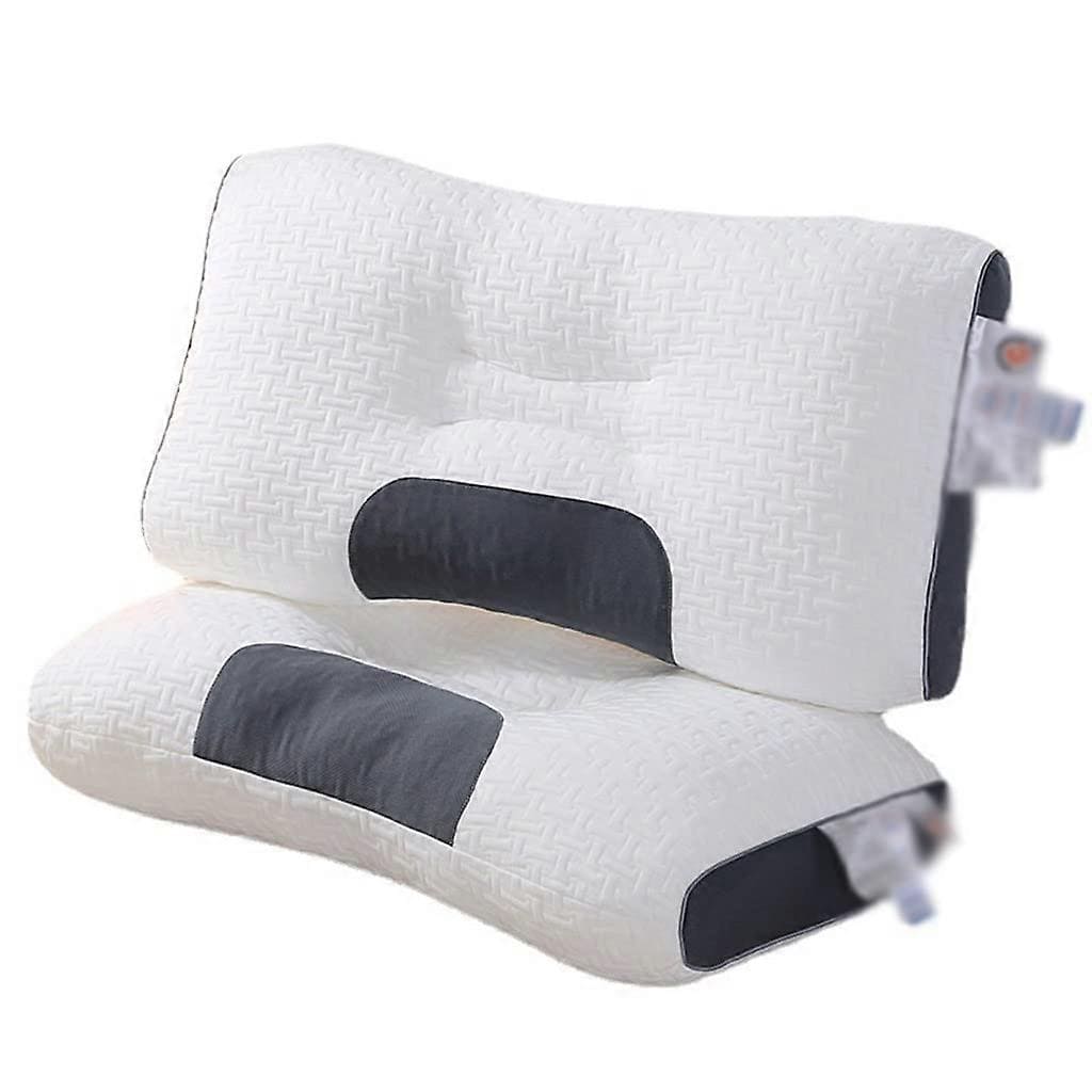 Set dva anatomska jastuka za spavanje u beloj boji