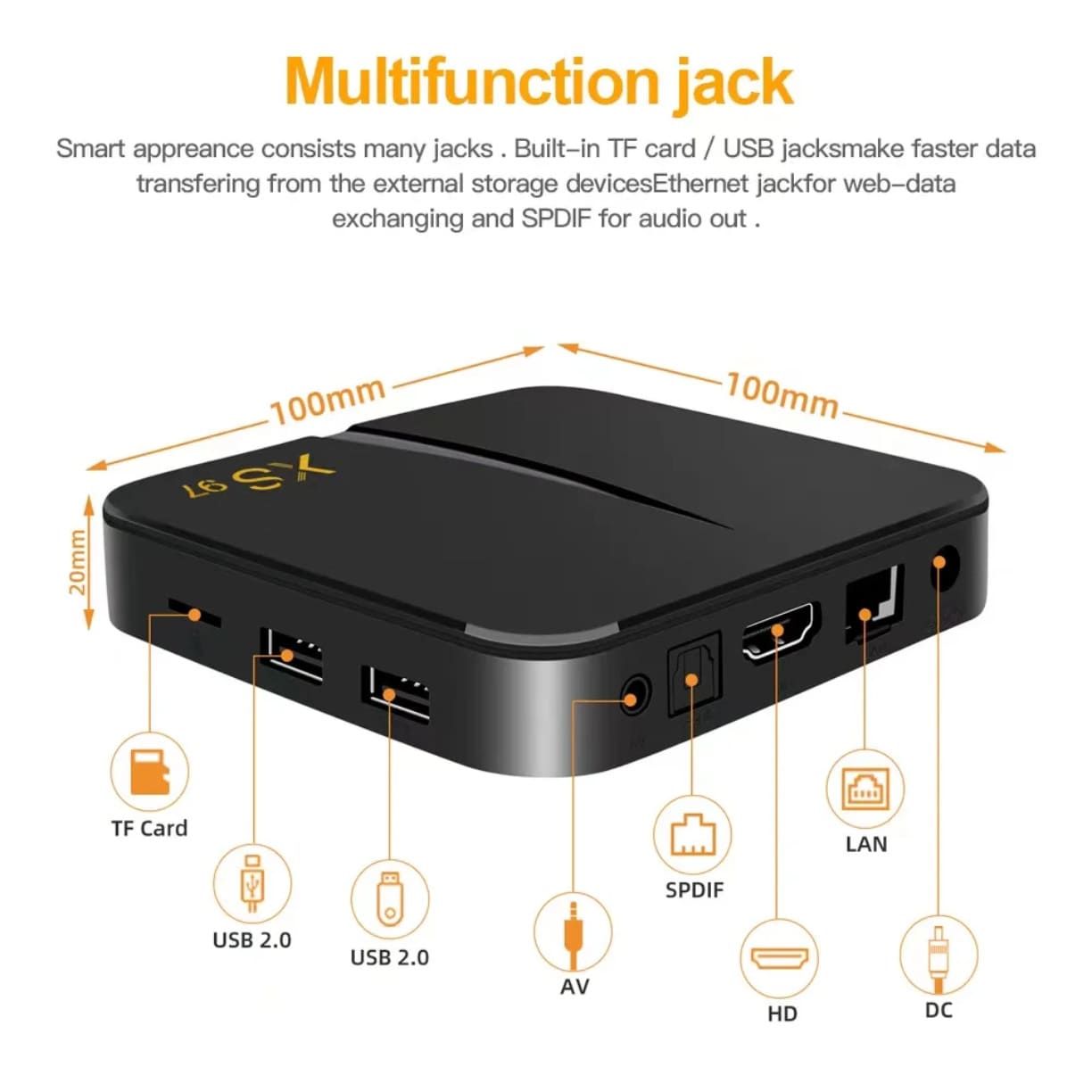 Prikljucci i portovi na Android TV Box uredjaju