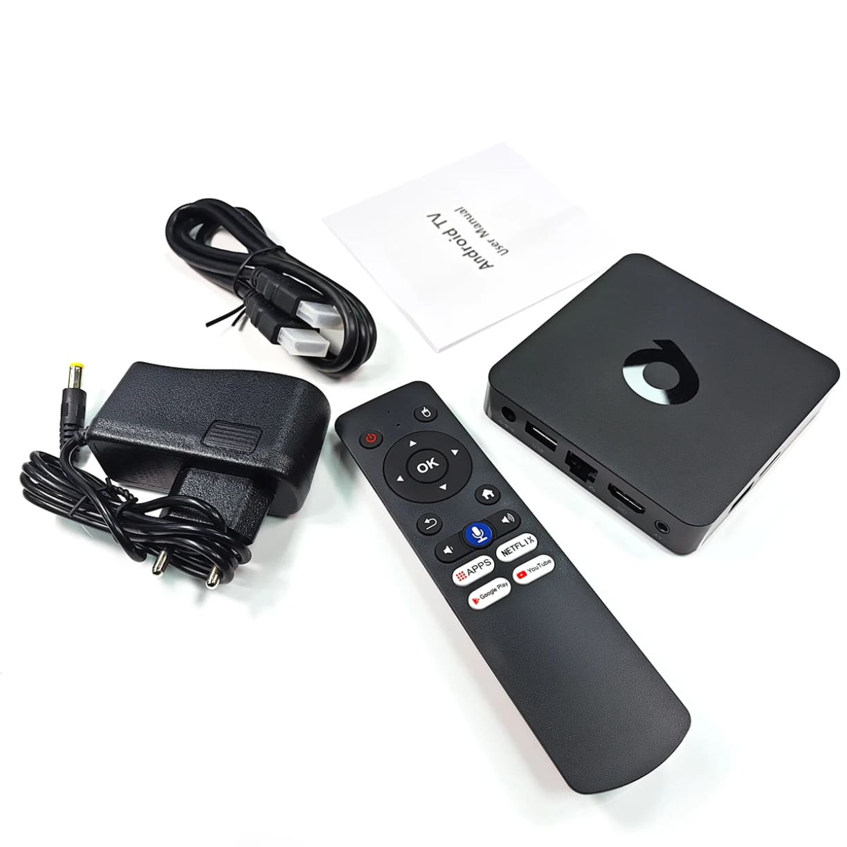 Android TV Box komplet sa daljinskim upravljacem