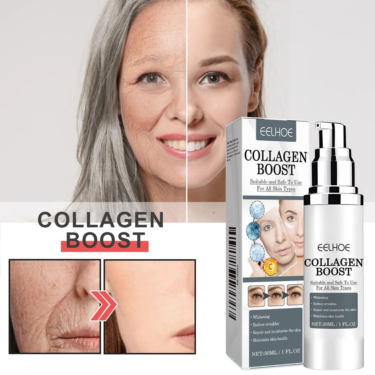 Anti-age kolagen serum za elastičniju i glatkiju kožu