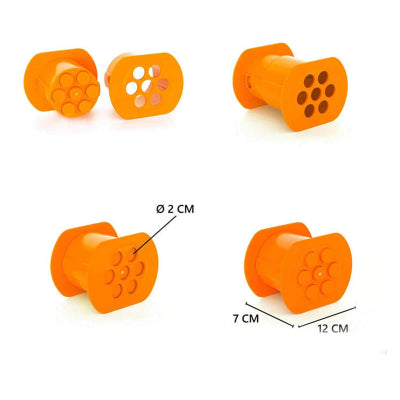Kalup i aparat za cevape i mesne kuglice dimenzije 7 cm sa 12 cm praktican kuhinjski alat
