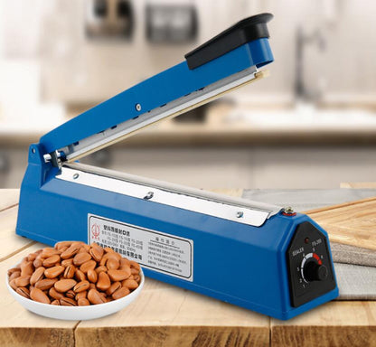 Varilica za kese od plastike, masina za pakovanje, zaptivanje kesica, vakuumiranje, pakovanje hrane, kucna upotreba, mala radionica.