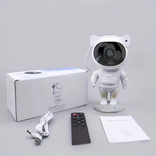 Komplet astronaut zvezdanog projektora sa kutijom, daljinskim i USB kablom