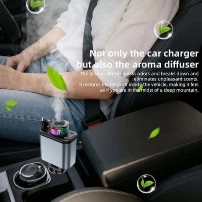 Auto punjac sa aroma difuzerom koji osvezava vazduh u kabini