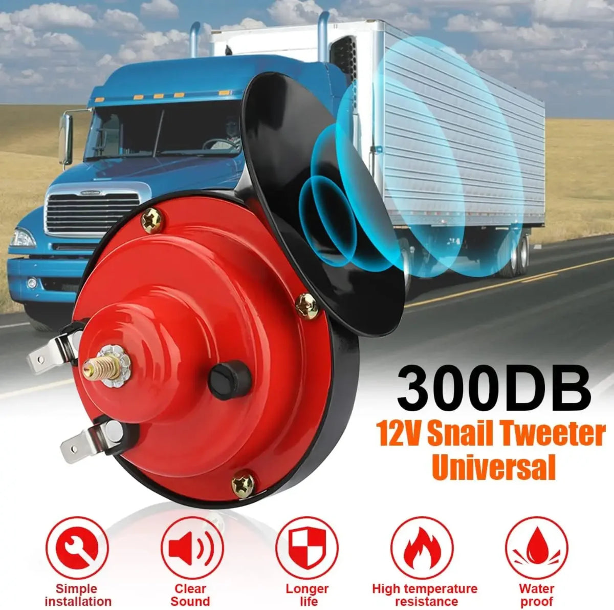 Auto sirena 12V za kamion sa oznakom 300dB