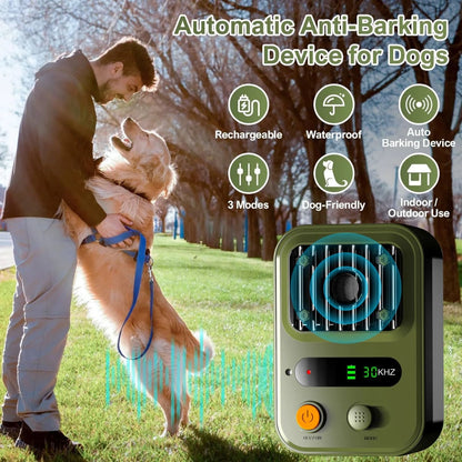 Automatic anti barking device for dogs sa više režima rada