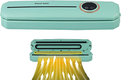 Automatska vakum pakerica za hranjenje. Vakumiranje i zavarivanje kesa. Prakticno za cuvanje hrane. Jednostavna upotreba vakumirke.