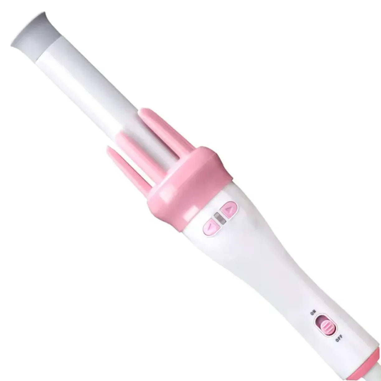 Automatski rotirajuci uvijac za kosu bele i roze boje