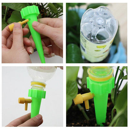 uredjaj za automatsko zalivanje saksija kompatibilan sa plasticnom flasom