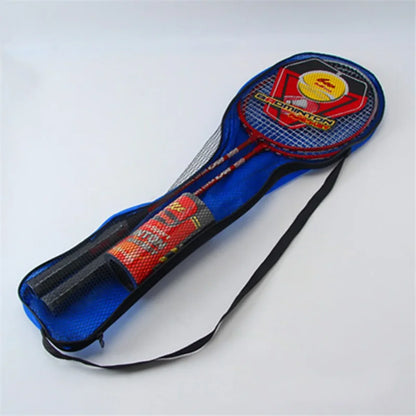 Badminton set u plavoj futroli sa kaisem