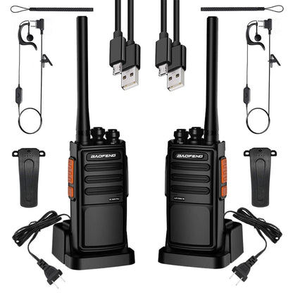 Baofeng BF-888S Plus walkie talkie set sa punjačima i slušalicama