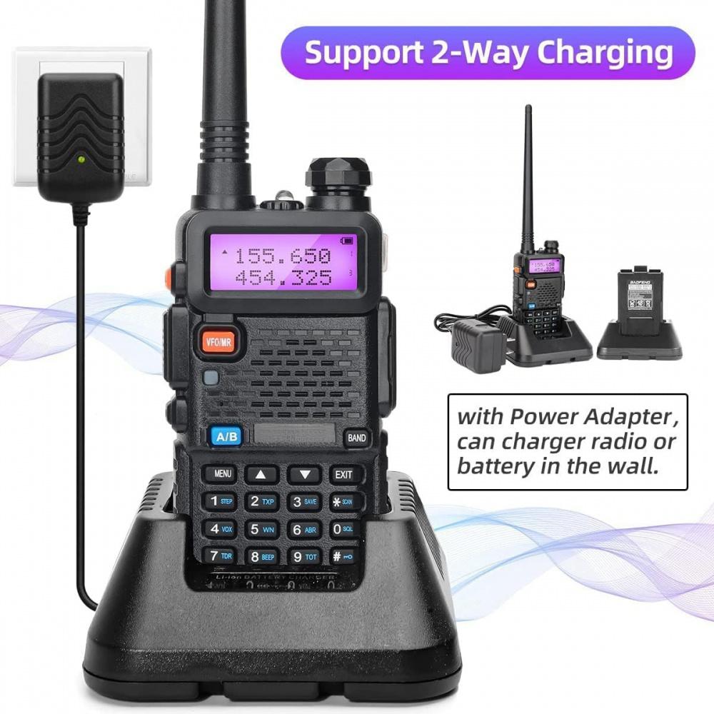 baofeng uv5r radio stanica punjenje u punjacu