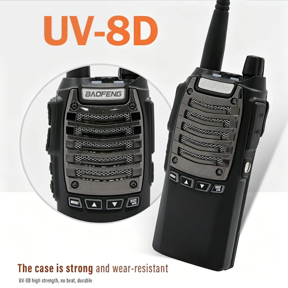 Baofeng UV-8D radio stanica sa izdržljivim i otpornim kućištem