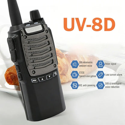 Baofeng UV-8D walkie talkie sa redukcijom šuma i čistim zvukom