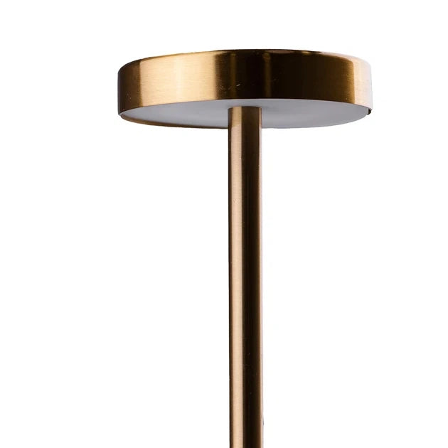 bezicna led stona lampa sa prikazom gornjeg dela i kvalitetne metalne zavrsne obrade modernog izgleda