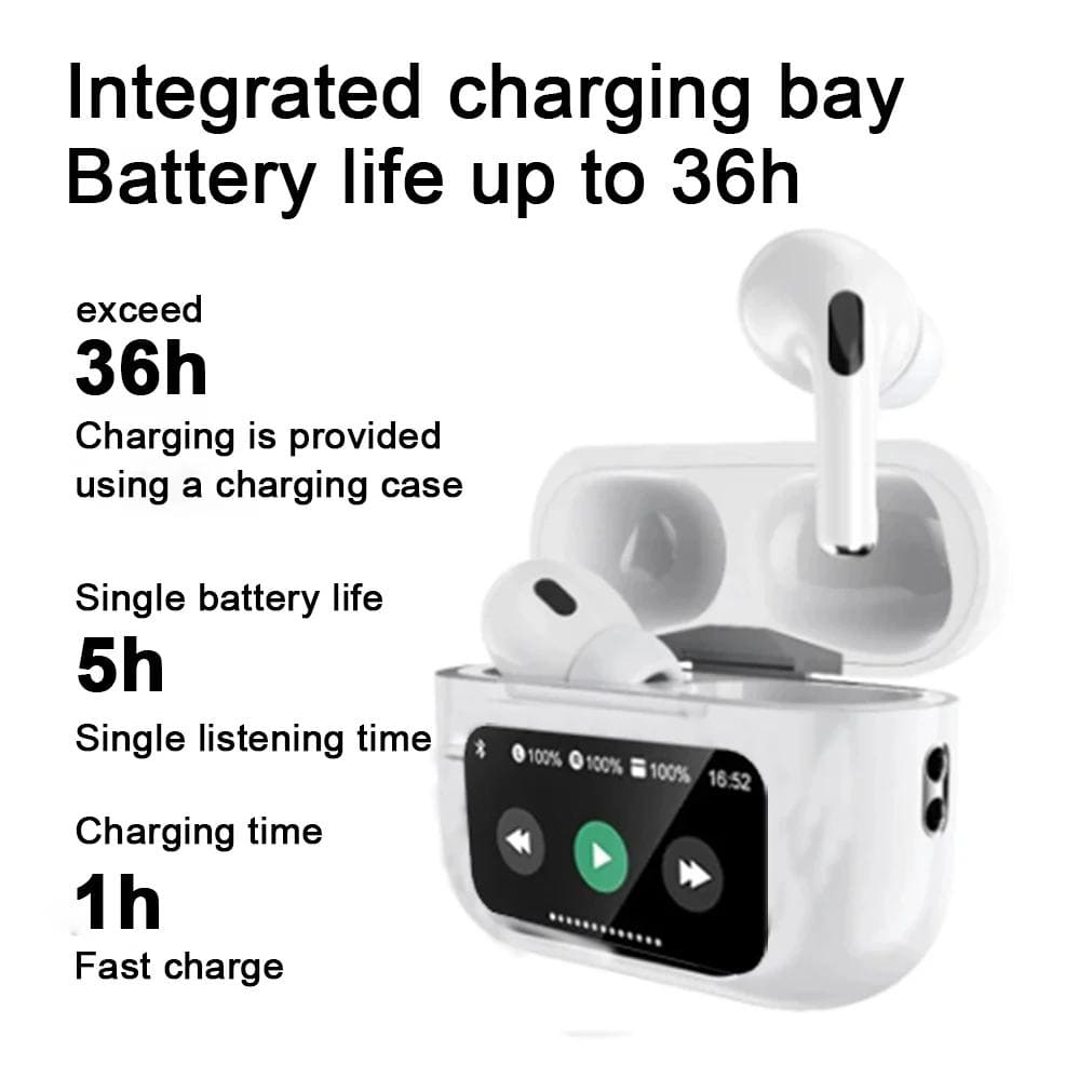 Bezicne slusalice sa dugim trajanjem baterije i punjivom kutijom