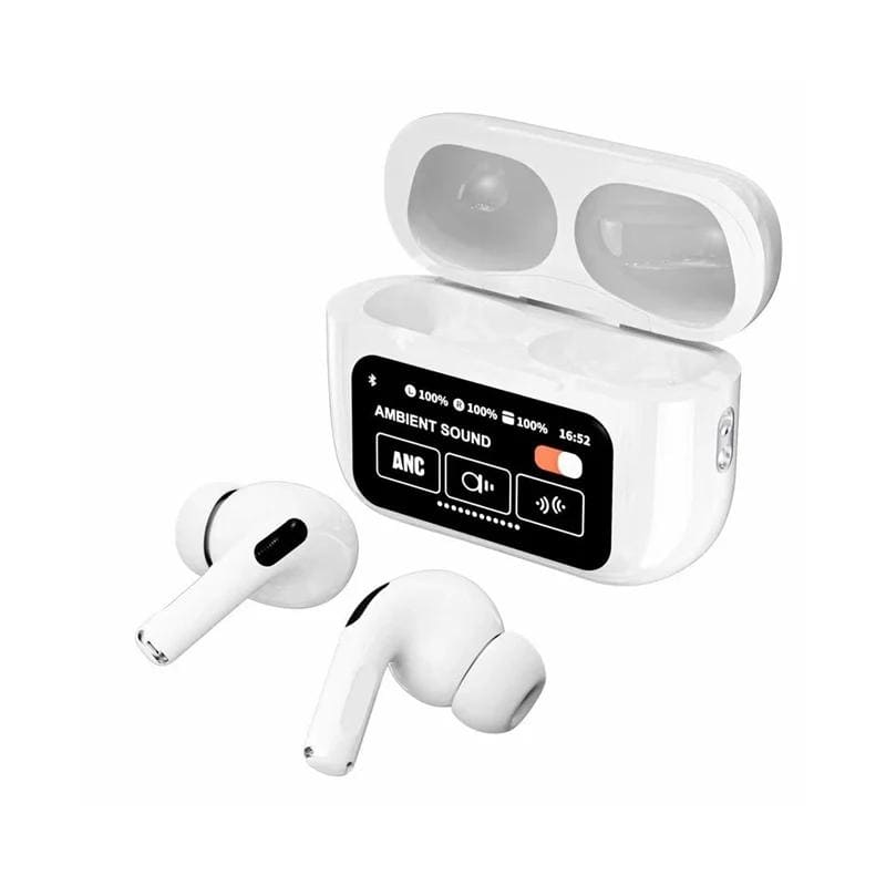 Bezicne slusalice sa pametnim ekranom i punjivom kutijom